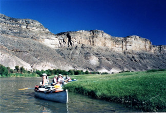 Namibia: Orange River canoeing